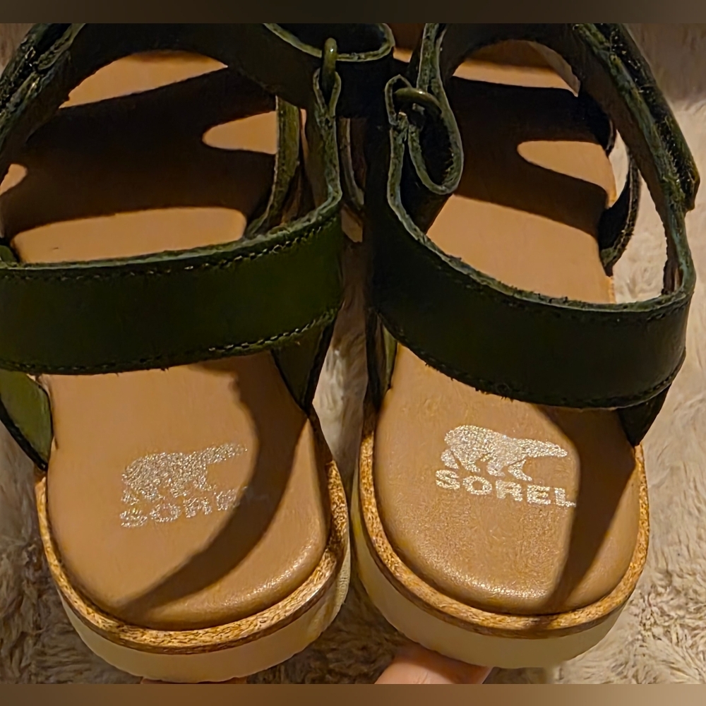 NEW IN BOX Sorel Leather Sandals - Picture 9 of 12